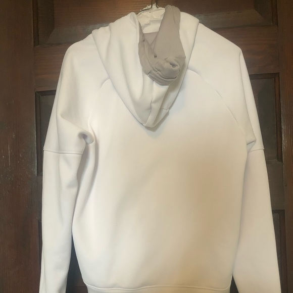 White Adidas hoodie - Picture 2 of 3